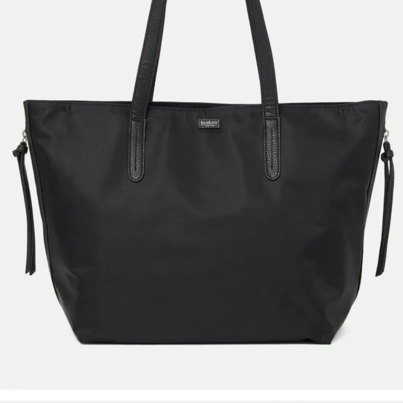 BOTKIER NEW YORK Bond Black Tote Double handle Bag - Picture 4 of 12